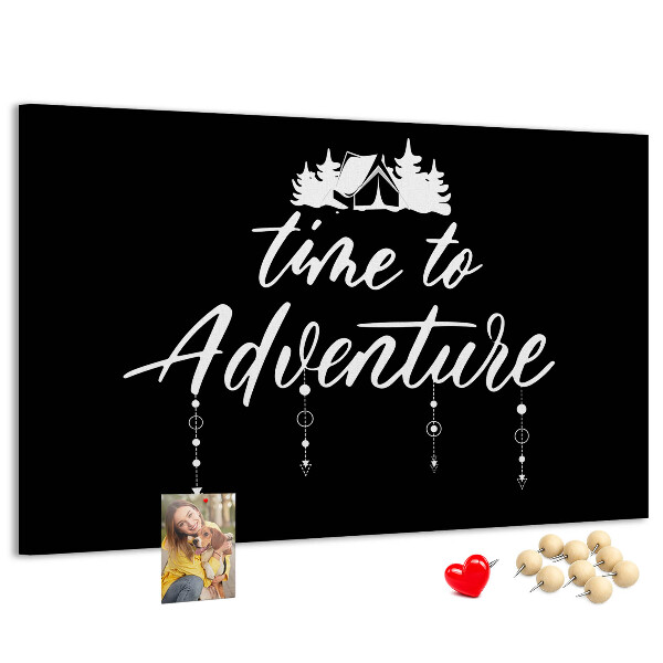 Cork memo board Travel quote