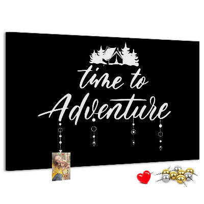 Cork memo board Travel quote