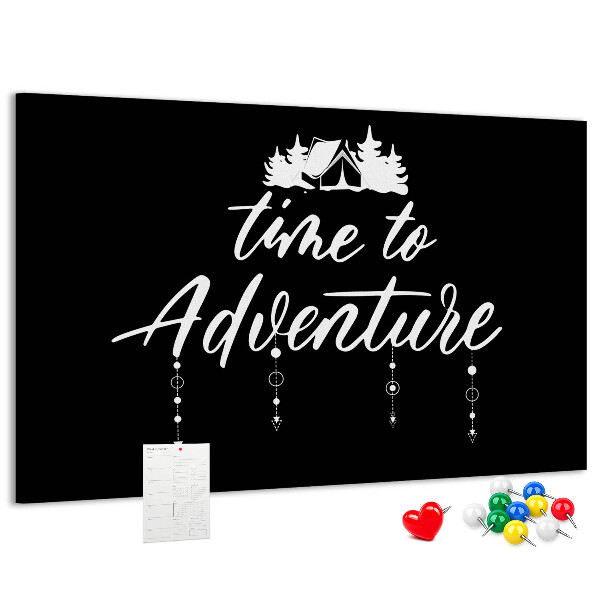 Cork memo board Travel quote