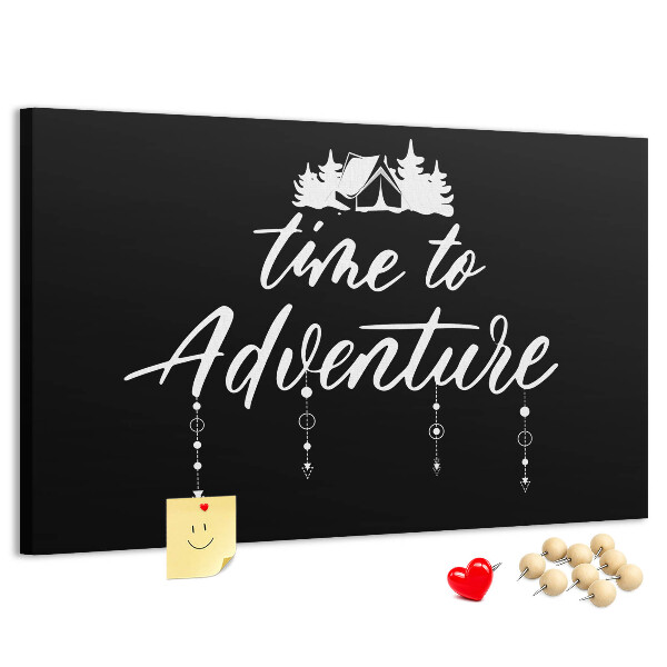 Cork memo board Travel quote