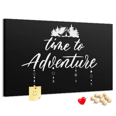 Cork memo board Travel quote