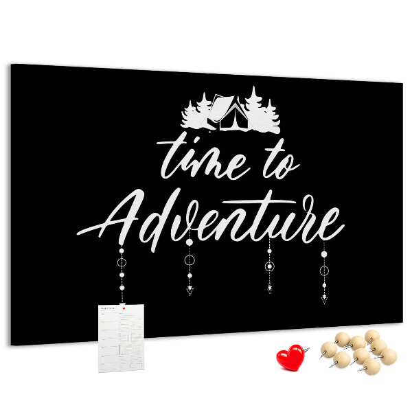 Cork memo board Travel quote