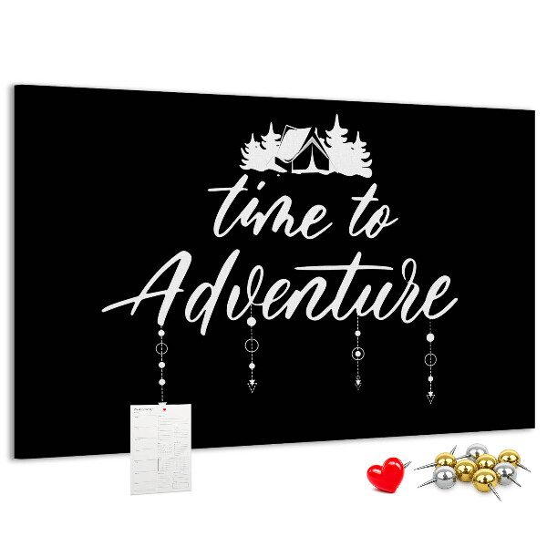 Cork memo board Travel quote