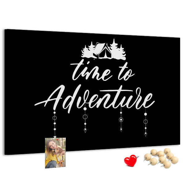 Cork memo board Travel quote