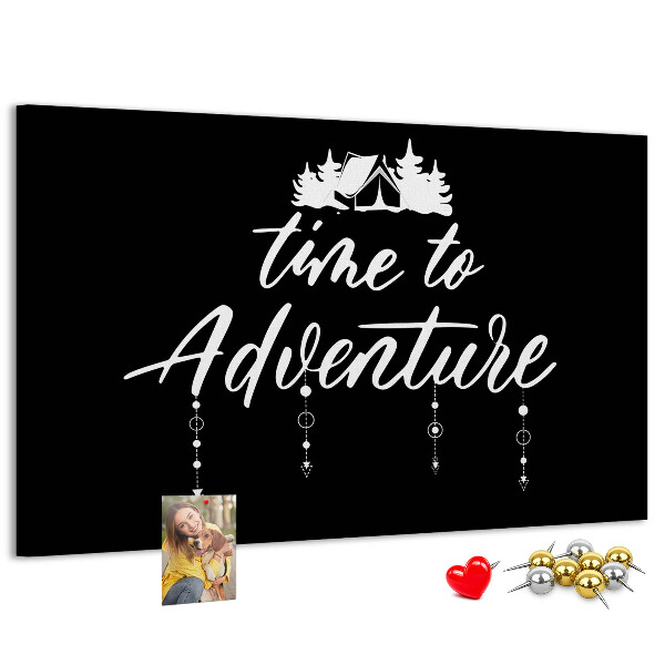 Cork memo board Travel quote