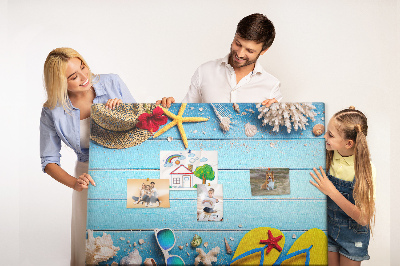 Cork memo board Seaside things