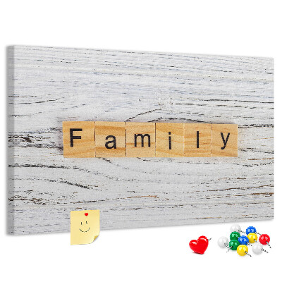 Cork display board Family