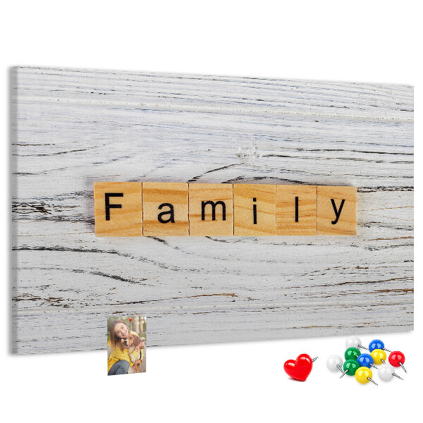 Cork display board Family