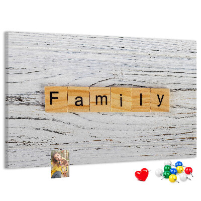Cork display board Family