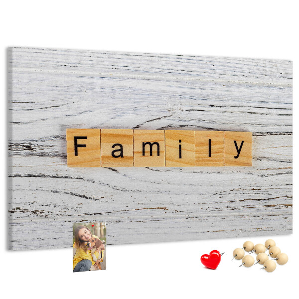 Cork display board Family