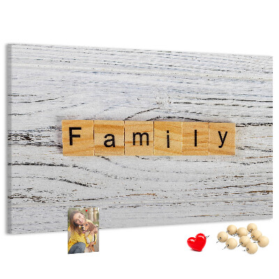 Cork display board Family