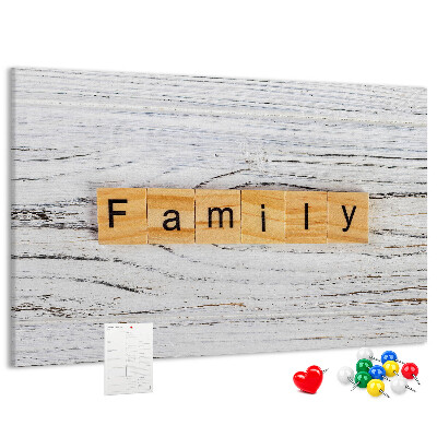 Cork display board Family