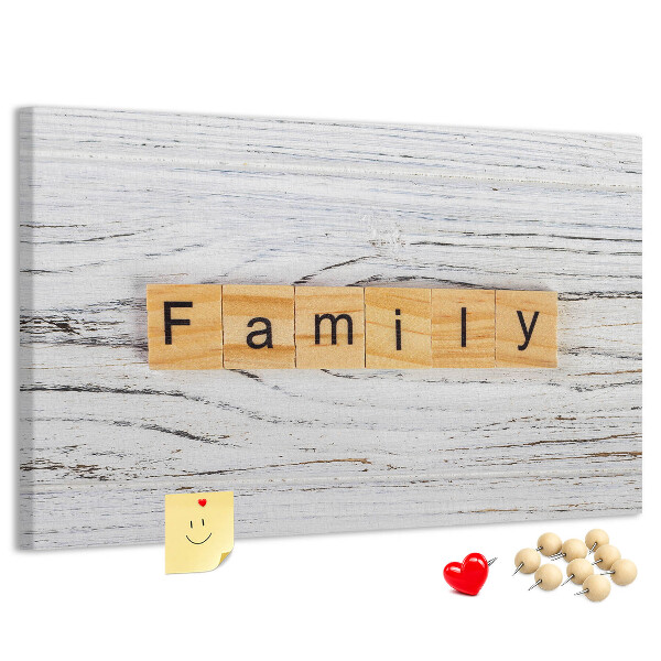 Cork display board Family