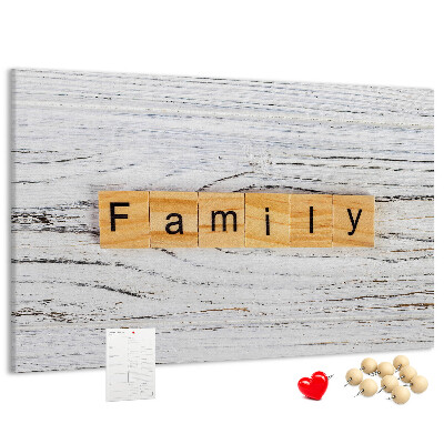 Cork display board Family