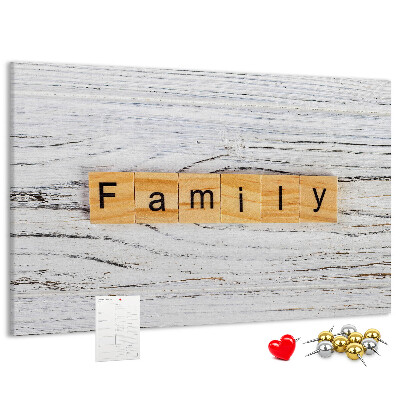 Cork display board Family