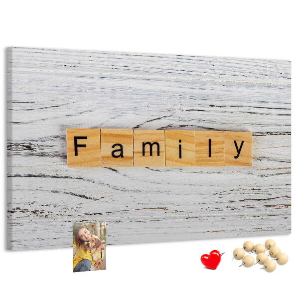 Cork display board Family