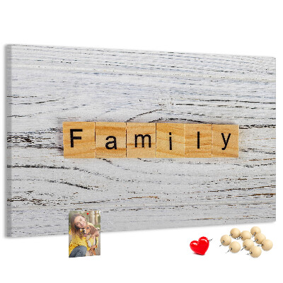 Cork display board Family