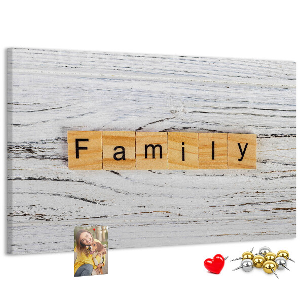 Cork display board Family