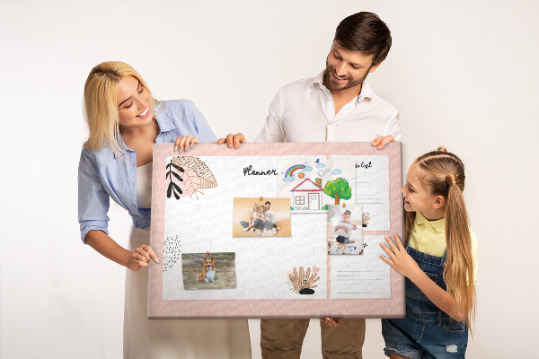 Cork display board Notebook planner