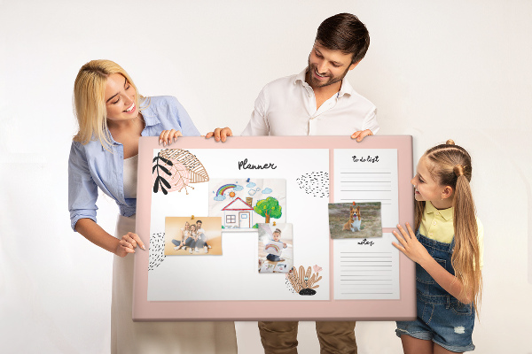 Cork display board Notebook planner