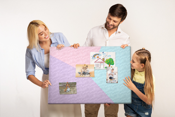 Cork board Pastel pattern