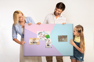 Cork board Pastel pattern