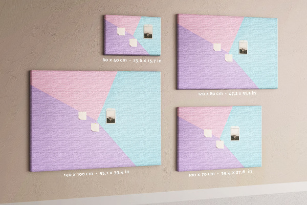 Cork board Pastel pattern