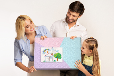Cork board Pastel pattern