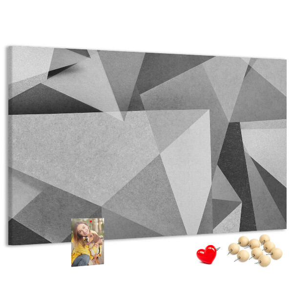 Cork board 3D abstraction