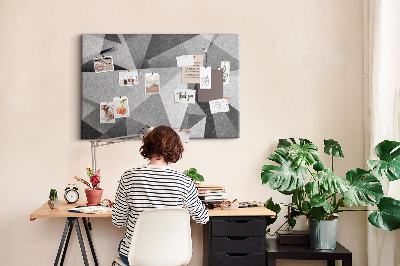 Cork board 3D abstraction