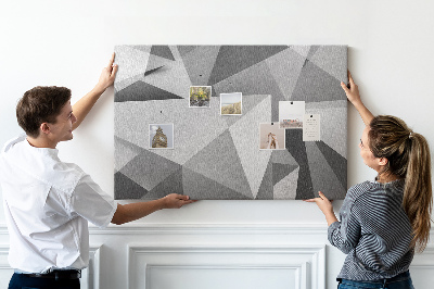 Cork board 3D abstraction