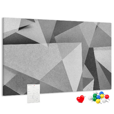Cork board 3D abstraction