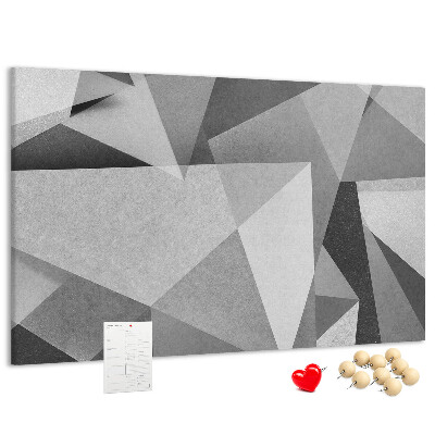 Cork board 3D abstraction