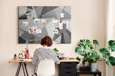 Cork board 3D abstraction