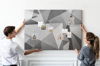 Cork board 3D abstraction
