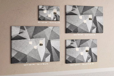 Cork board 3D abstraction