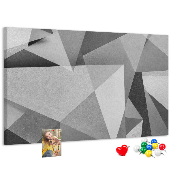 Cork board 3D abstraction