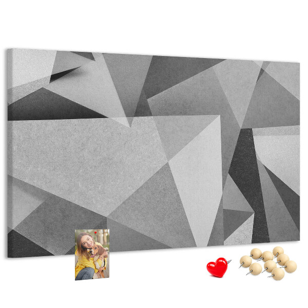 Cork board 3D abstraction