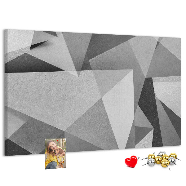 Cork board 3D abstraction