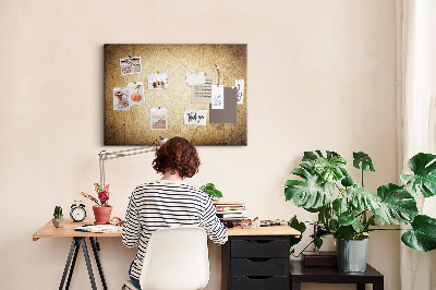 Cork display board Old world map