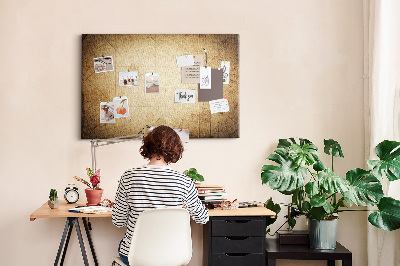 Cork display board Old world map