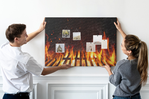 Cork board Barbecue