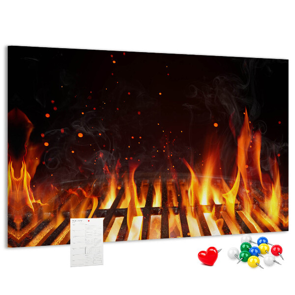 Cork board Barbecue