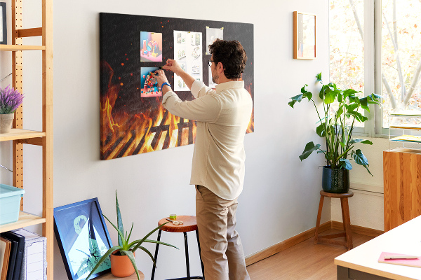 Cork board Barbecue