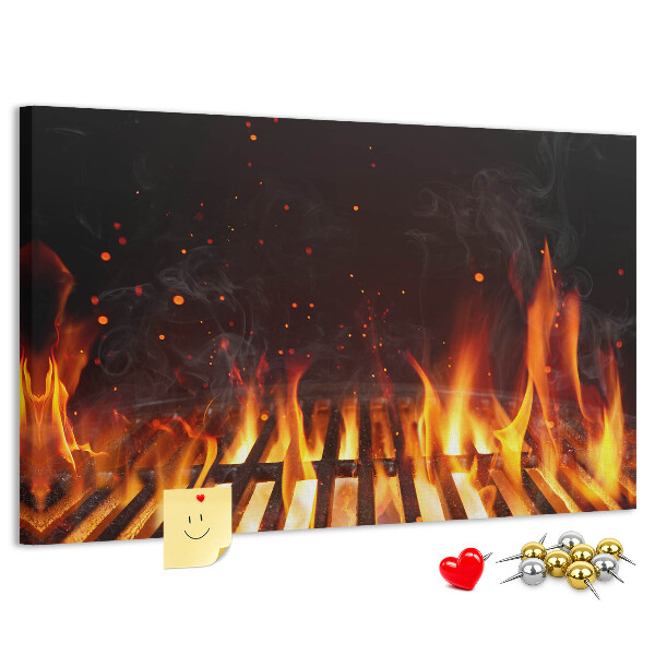 Cork board Barbecue