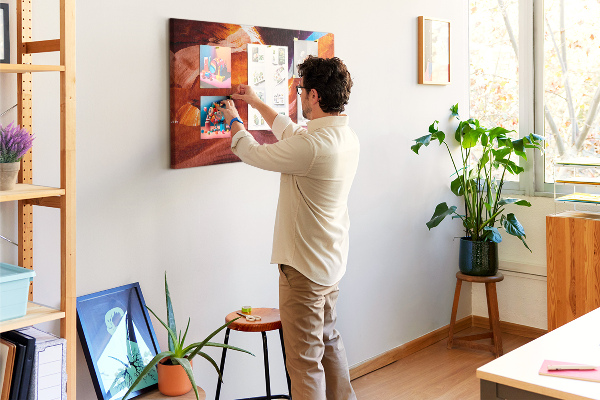 Cork display board Canyon