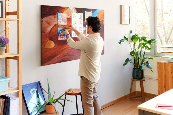 Cork display board Canyon