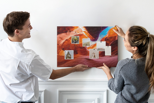 Cork display board Canyon