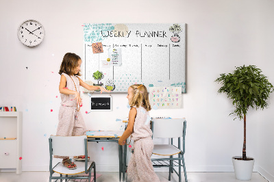 Cork display board Cactus weekly planner