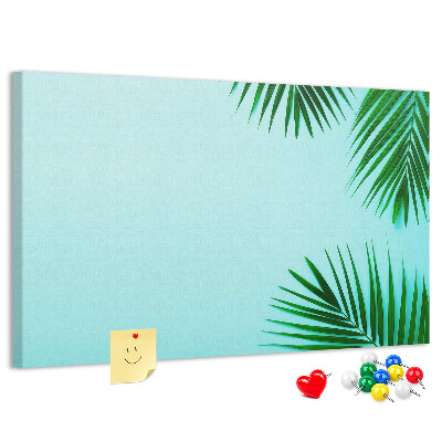 Cork display board Palm frame